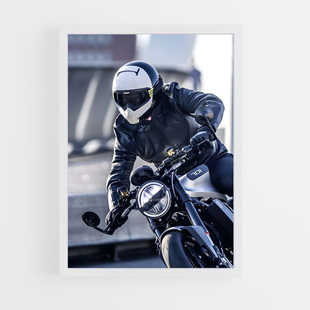 Poster Ride the Storm – affiche Husqvarna (vue 3)